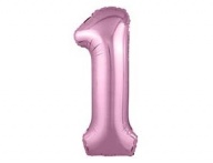 Р ЦИФРА 1 40&quot; Металлик Flamingo