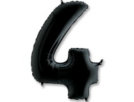   4 40&quot; Black