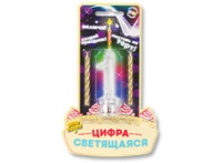 Цифра LED"1"д/торта и праздничного стола+2свечки Цифра LED"1"д/торта и праздничного стола+2свечки