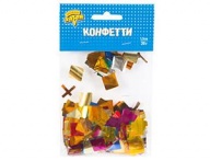 Конфетти Квадратное фольга ассорти 1,5см 20гр Конфетти Квадратное фольга ассорти 1,5см 20гр