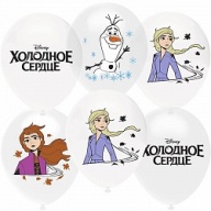 Шар (12''/30 см) Холодное сердце, Белый (200)/Прозрачный (600), кристалл, 1 ст, 25 шт. Шар (12''/30 см) Холодное сердце, Белый (200)/Прозрачный (600), кристалл, 1 ст, 25 шт.