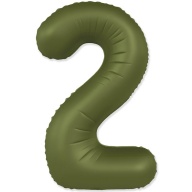   2 40&quot; SLIM Olive Green