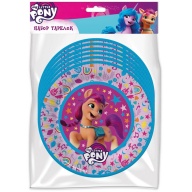 Набор бумажных тарелок My Little Pony 18см 6шт