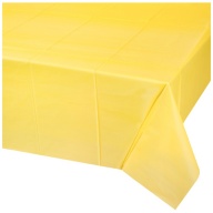 Скатерть п/э Пастель желтая 1,4х2,75м