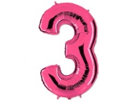   3 40&quot; Pink